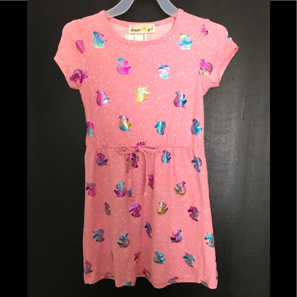 Girl’s Adorable Unicorn Dress
